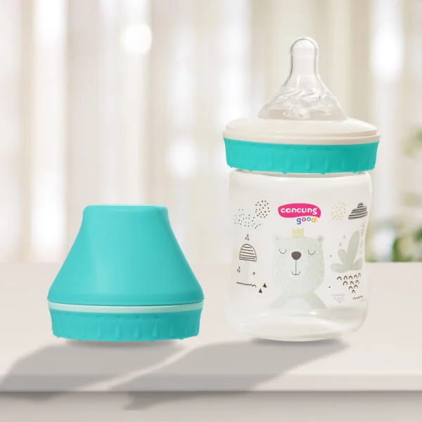 Bình sữa ConCung Good cổ rộng 120ml (Xanh dương)