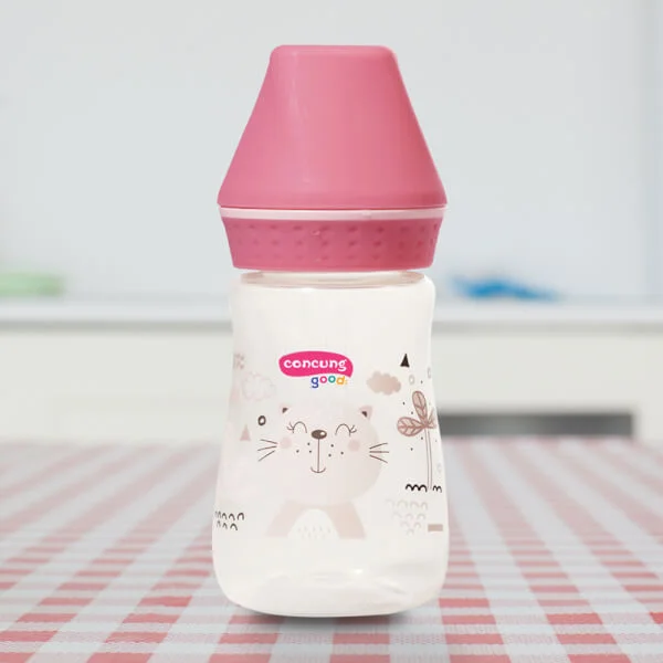 Bình sữa ConCung Good cổ thường 125ml (Hồng)