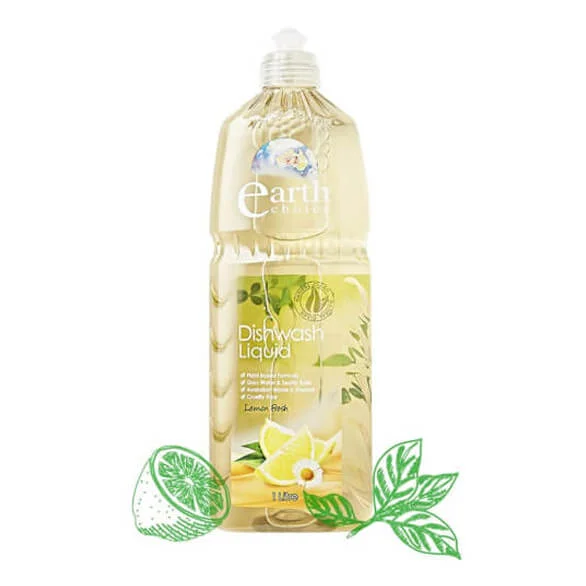Nước rửa chén cao cấp Earth Choice Lemon Fresh - 1L