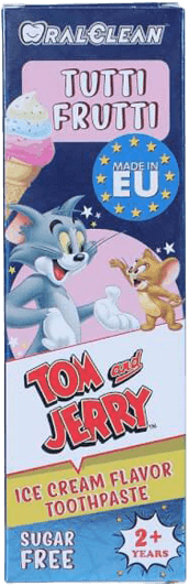 Kem đánh răng Oral Clean Tom&Jerry Titti - Frutti 75ml