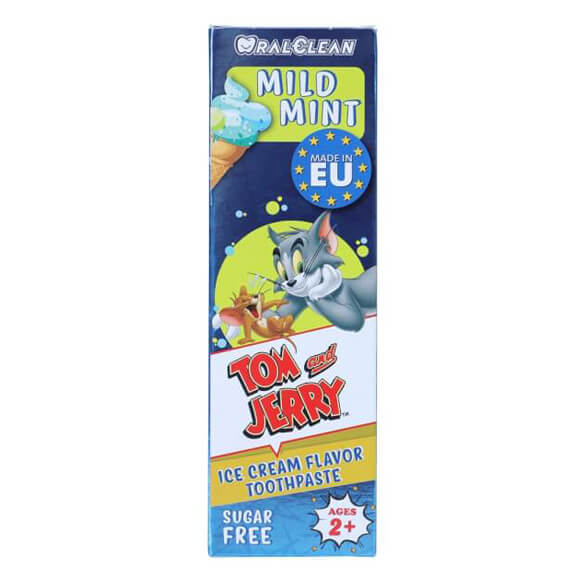 Kem đánh răng Oral Clean Tom&Jerry Mild Mint 75ml