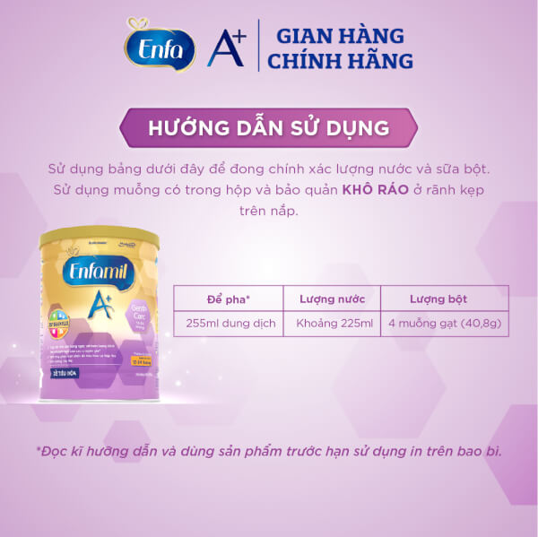 Sữa Enfamil A+ Gentle Care Follow up Formula 800g (1-2 tuổi)