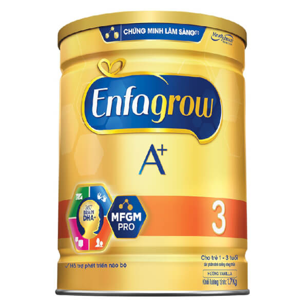 Sữa Enfagrow A+ số 3 1.7kg (1-3 tuổi)