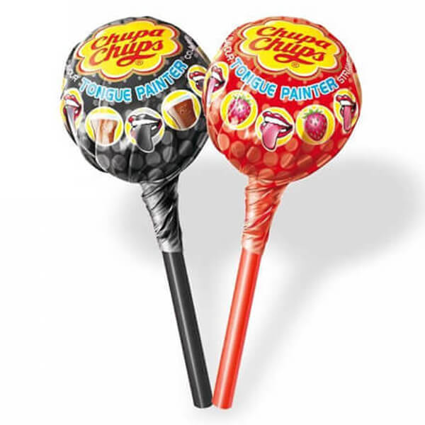 Chupa Chups kẹo mút sắc màu 100g - cây