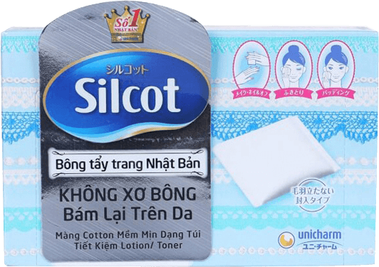 Bông tẩy trang Silcot 82 miếng