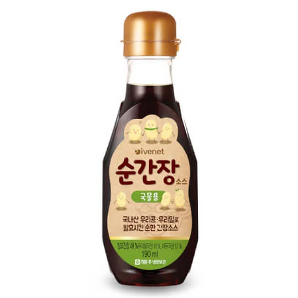 Nước tương đậu nành ăn dặm Ivenet 100ml