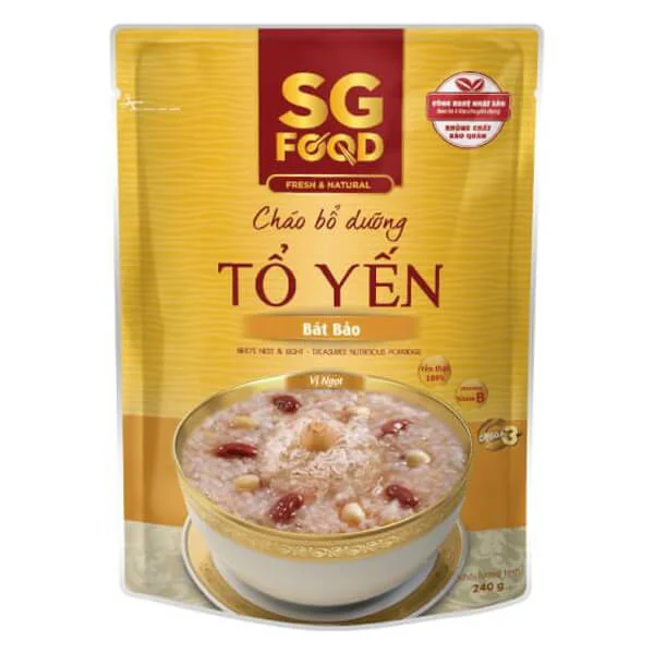 Cháo bổ dưỡng tổ yến Bát Bảo 240gr