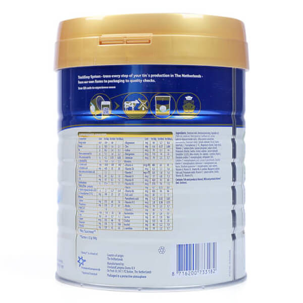 Sữa Frisolac Gold Pro số 1 800g (0-6 tháng)