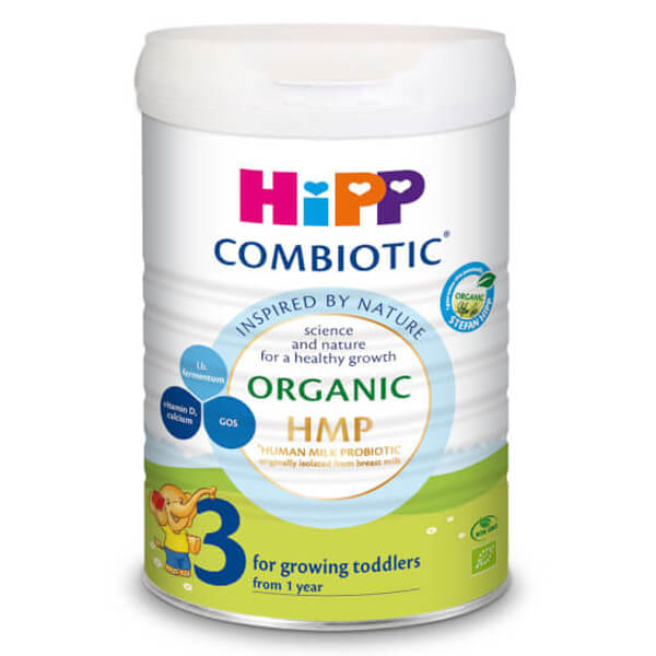 Sữa HiPP Organic Combiotic số 3 800g (1-3 tuổi)