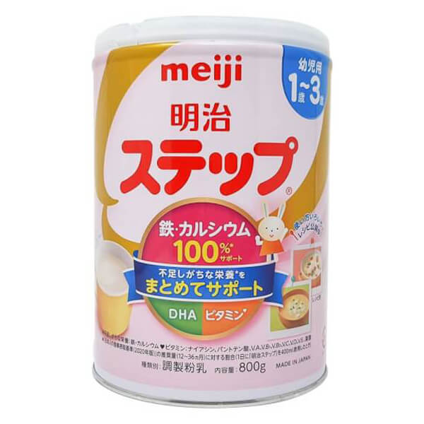 Sữa Meiji nội địa Nhật Step Milk, 1 - 3 tuổi, 800G