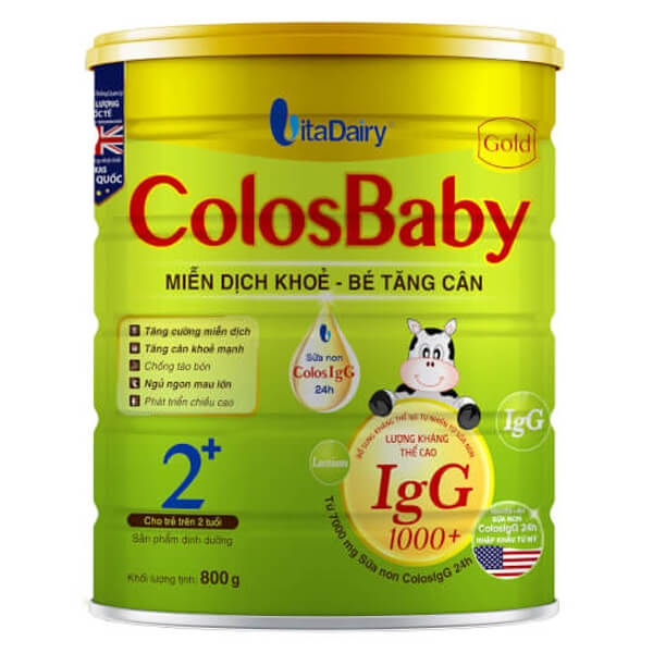 Combo 2 Sữa COLOSBABY GOLD 2 800G