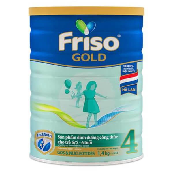 Sữa Friso Gold số 4 1400g (2-6 tuổi)