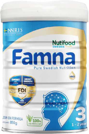 Sữa Famna Số 3 850g (1-2 tuổi)