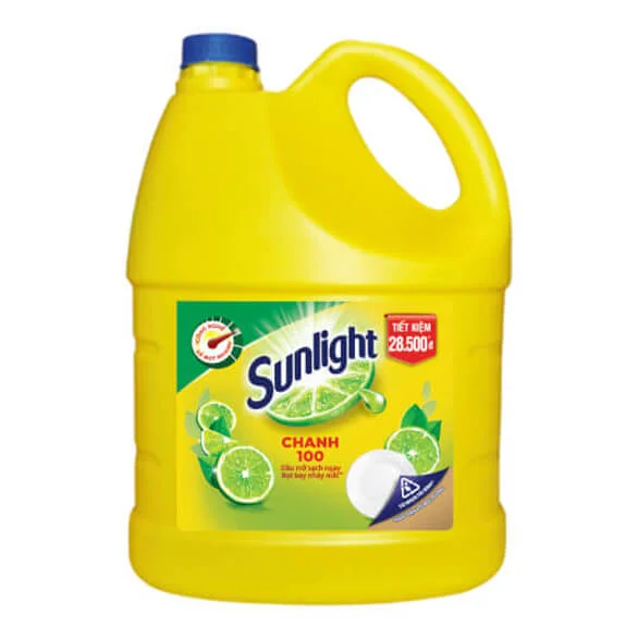 Nước rửa chén Sunlight Chanh 100 can 3.8kg