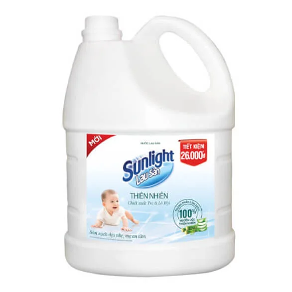 Nước Lau Sàn Sunlight Thiên Nhiên - Chiết Xuất Tre & Lô Hội 3.6 kg