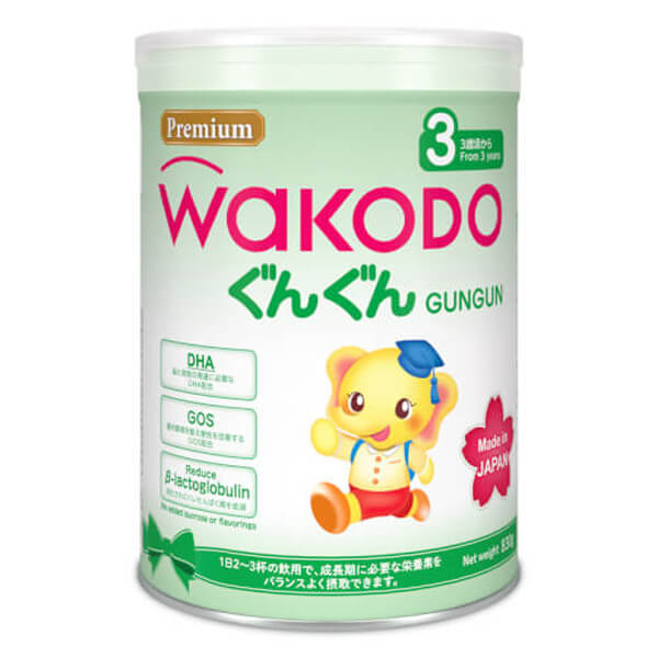 Sữa Wakodo số 3 830g (trên 3 tuổi)