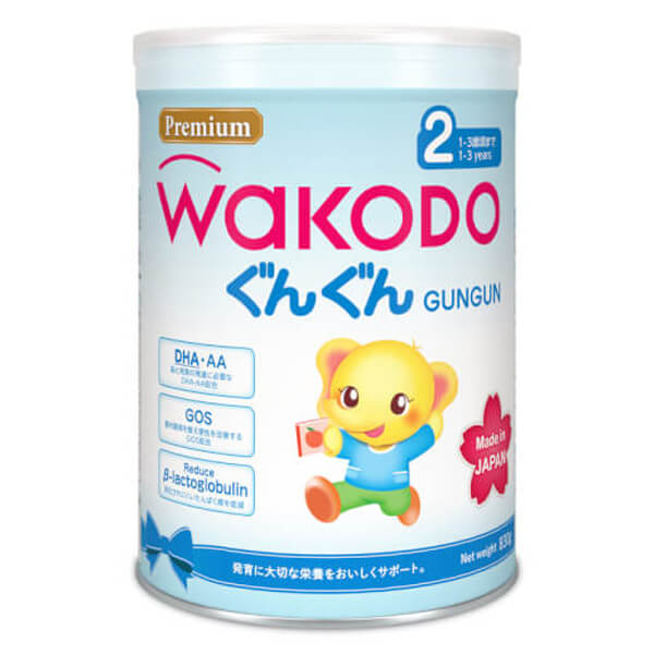 Sữa Wakodo số 2 830g (1-3 tuổi)