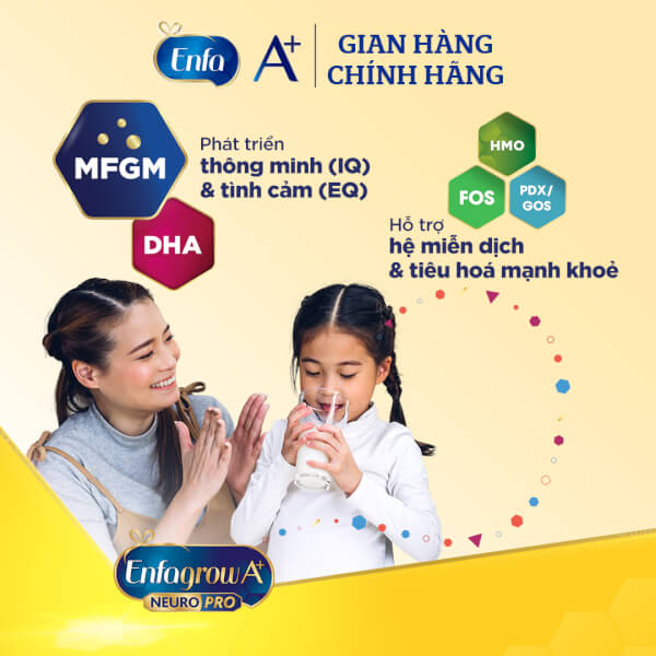 Sữa Enfamil A+ số 2 1700g (6-12 tháng) 2Flex