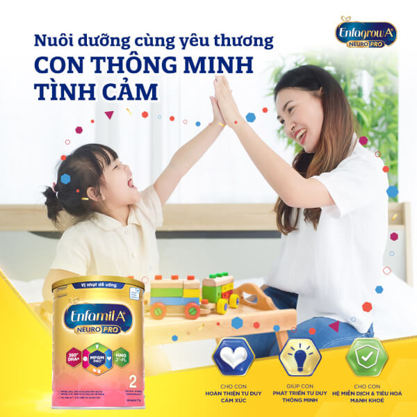 Sữa Enfamil A+ số 2 1700g (6-12 tháng) 2Flex