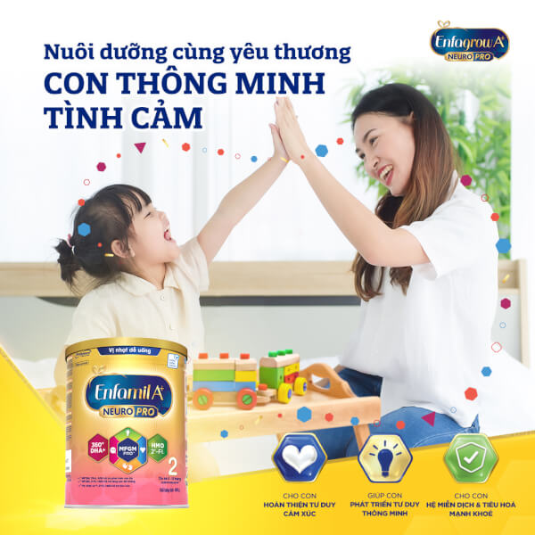 Sữa Enfamil A+ số 2 400g (6-12 tháng) 2Flex