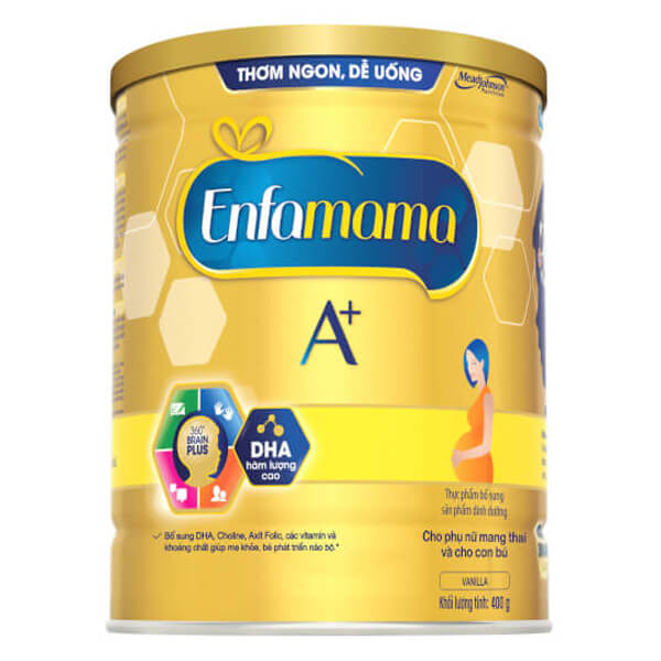 Sữa Enfamama A + Vị Vanilla 400g 2Flex