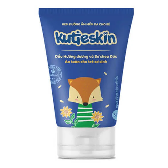 Kem dưỡng ẩm mềm da cho bé Kutieskin 30gr
