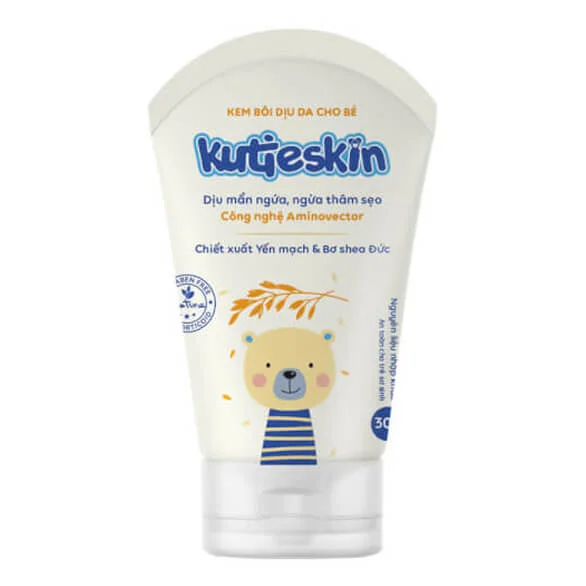 Kem bôi dịu da cho bé Kutieskin 30gr