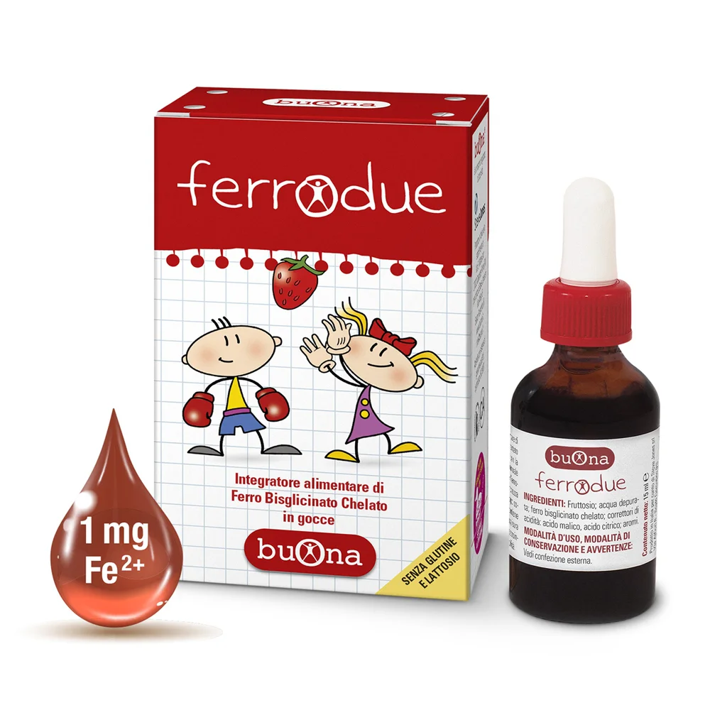 Combo 2 Sắt hữu cơ nhỏ giọt Ferrodue