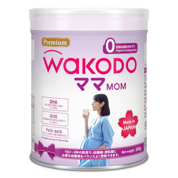 Combo 4 lon Sữa Wakodo mom 300g