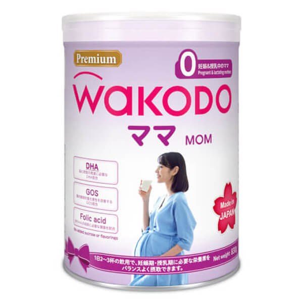 Combo 2 lon Sữa Wakodo mom 830g