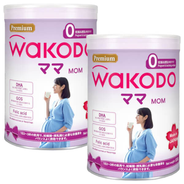 Combo 2 lon Sữa Wakodo mom 830g