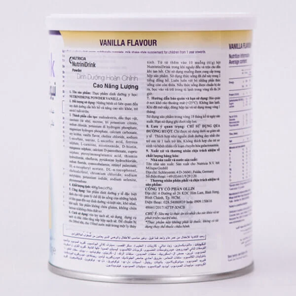 Combo 2 Sữa Fortimel Powder vị Vani 335g