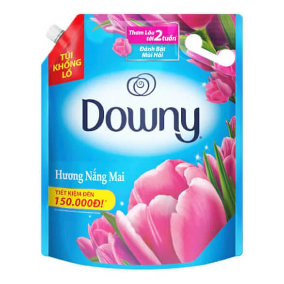 Combo 2 Nước xả Downy Hương nắng mai túi 3L