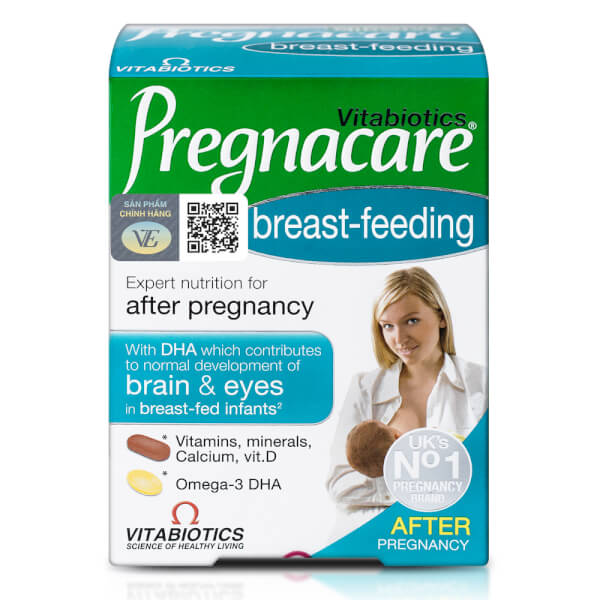 Vitamin và khoáng chất cho phụ nữ cho con bú Pregnacare Breast-Feeding