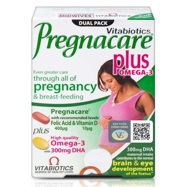 Thực phẩm bảo vệ sức khỏe PREGNACARE PLUS OMEGA-3
