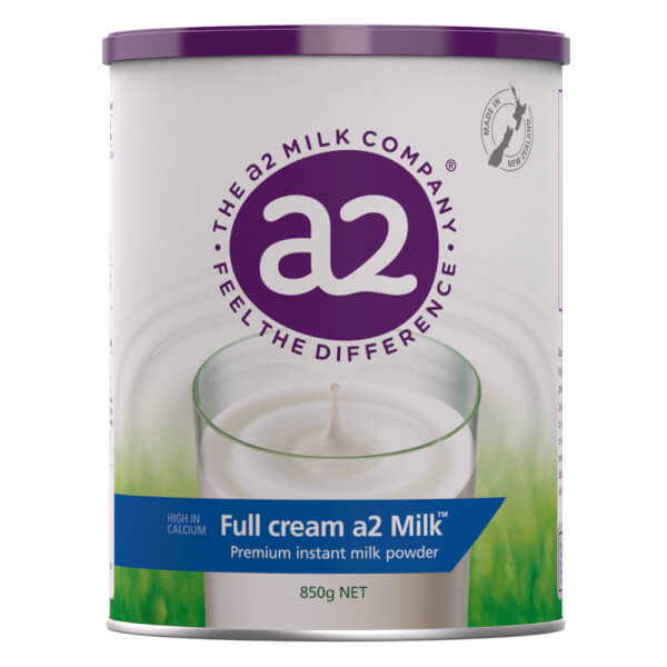 Sữa A2 Full Cream 850g (dạng lon)