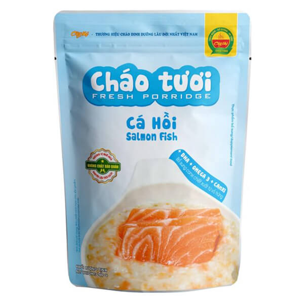 Combo Gà ác tiềm và Cháo tươi Cây Thị Cá hồi