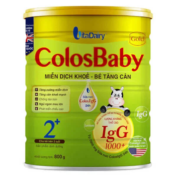 Combo 2 Sữa COLOSBABY GOLD 2 800G