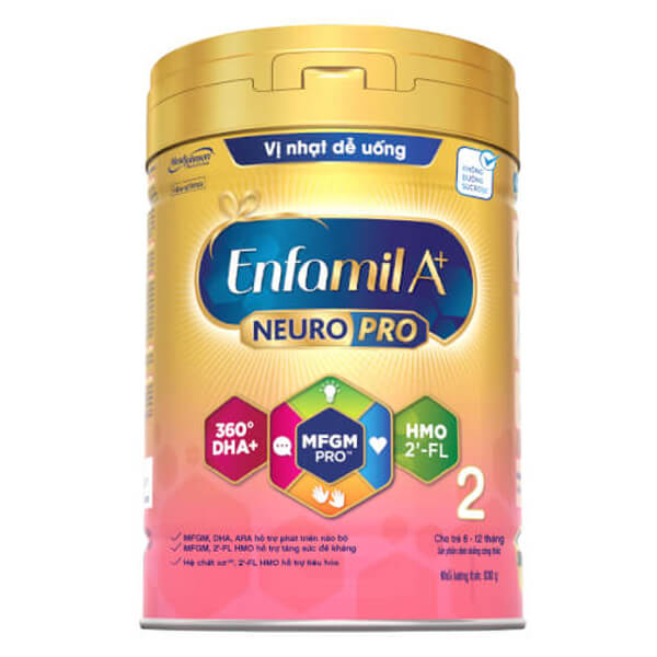 Combo 2 Enfamil A số 2 830g 2flex