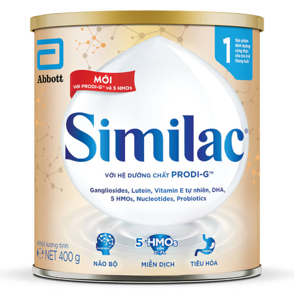 Combo 2 Sữa Similac Số 1 (0-6 tháng) 400g