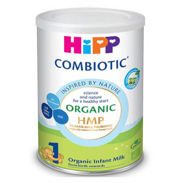 Combo 2 HiPP 1 Organic Combiotic 350g, 0-6 tháng