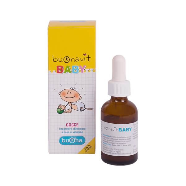 Combo 2 Vitamin nhỏ giọt Buonavit Baby