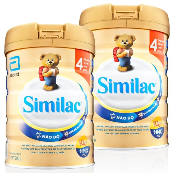 Combo 2 lon Sữa Similac Eye-Q số 4 900g (2-6 tuổi)