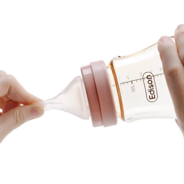 Bình sữa Edison PPSU 240ml (hồng)