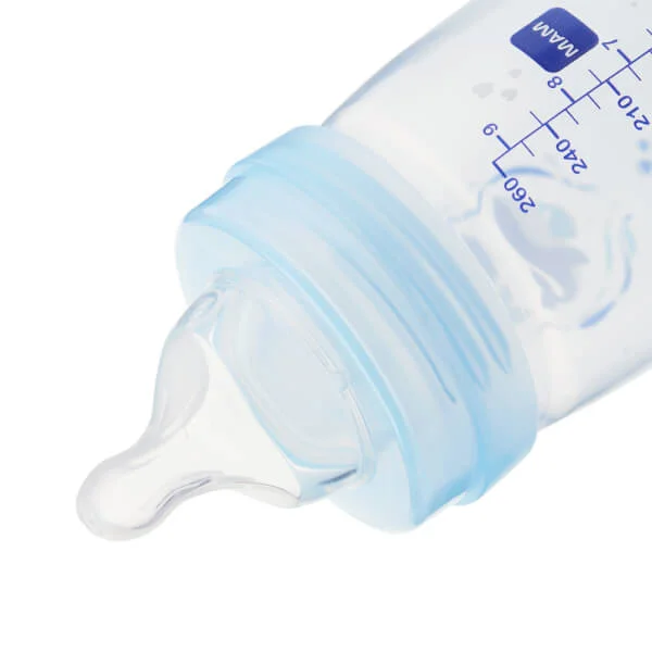 Bình sữa Mam Easy Start Anticolic (chống đầy hơi, 260ml, Xanh dương)