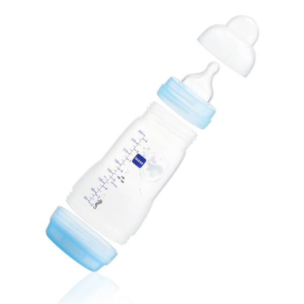 Bình sữa MAM Easy Start Anticolic nhựa PP 260ml (Xanh dương)