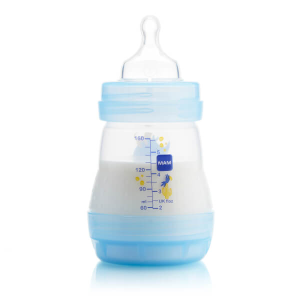 Combo 2 Bình sữa Mam Easy Start Anticolic (chống đầy hơi, 160ml, xanh dương)