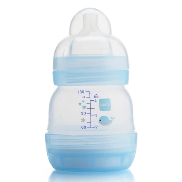 Bình sữa Mam Easy Start Anticolic (chống đầy hơi, 130ml, xanh dương)