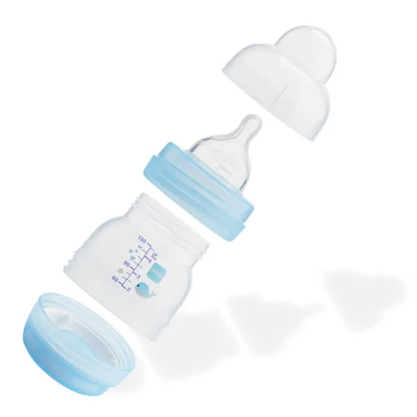 Bình sữa Mam Easy Start Anticolic (chống đầy hơi, 130ml, xanh dương)