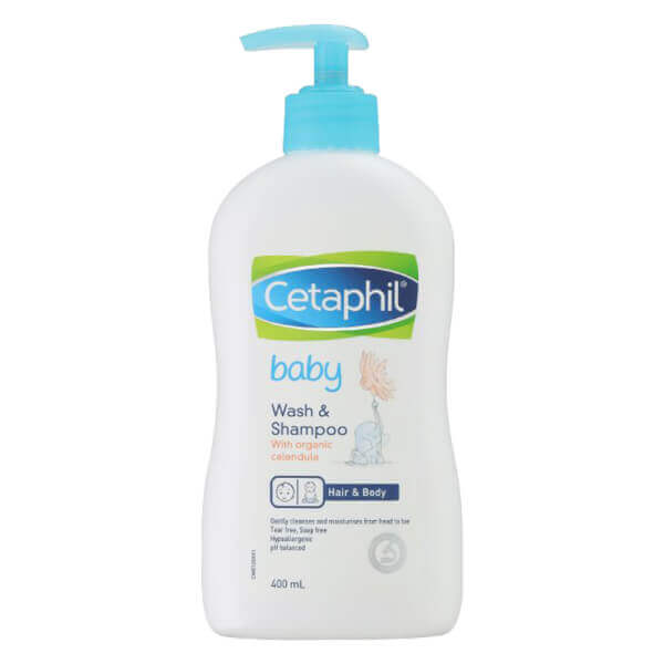 Sữa tắm gội trẻ em tinh chất hoa cúc Cetaphil 400ml